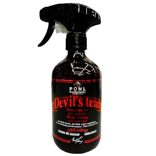 POML ぬぬふぁくとりー Devil's tear 悪魔的な膜厚セラミックコーティング！ 簡単施工 コーティング剤 洗車 洗車用品 カー用品 ポムル デビルズティアー 500ml
